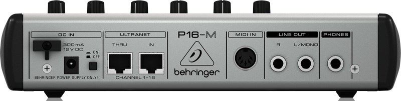 Behringer P16m Manual Download